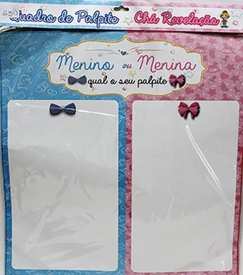 748 QUADRO DE PALPITE - CHA REVELACAO