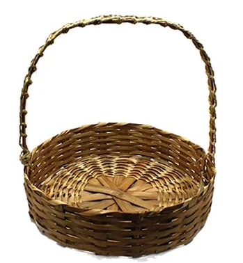 0206 FRALDEIRA 35CM C/CORDA DE BAMBU