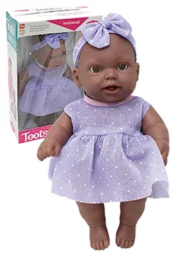 645 BONECA TOOTS BABY NEGRA