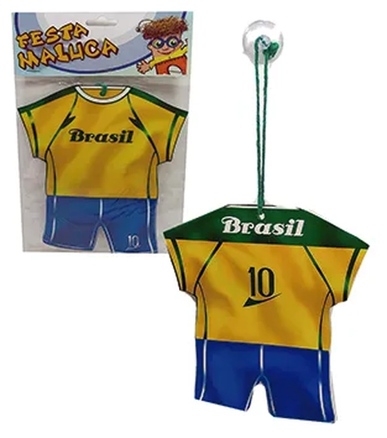 100 ENFEITE CAMISA BRASIL C/VENTOSA C/01