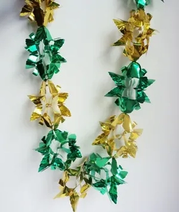 CP022 ENFEITE SANFONADO METALIZADO