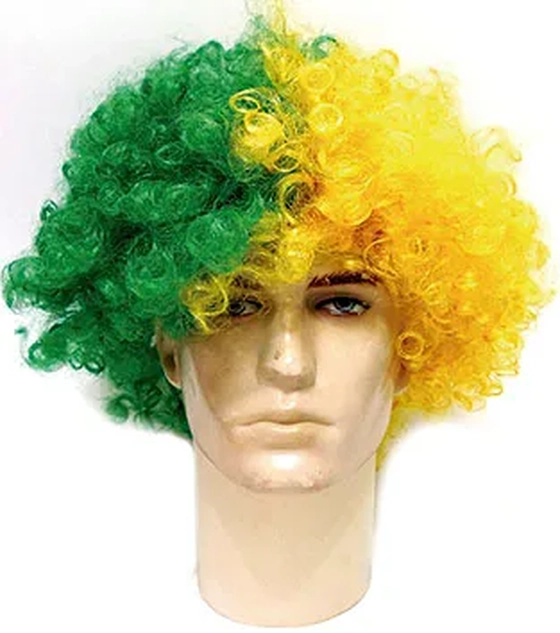 CP105 PERUCA BLACK VERDE/AMARELA