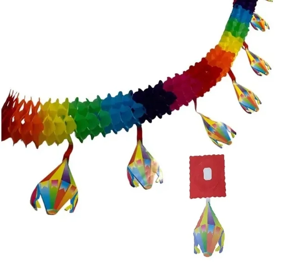 XY-41 ENFEITE JUNINO C/BALAO 3M PAPEL