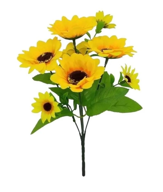 06234 BUQUE DE GIRASSOL  X9 40CM