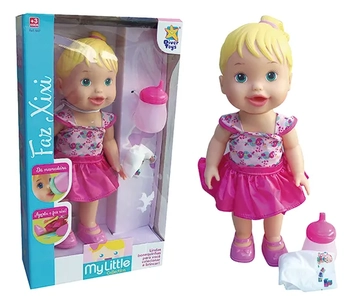 647 BONECA MY LITTLE COLLECTION FAZ XIXI