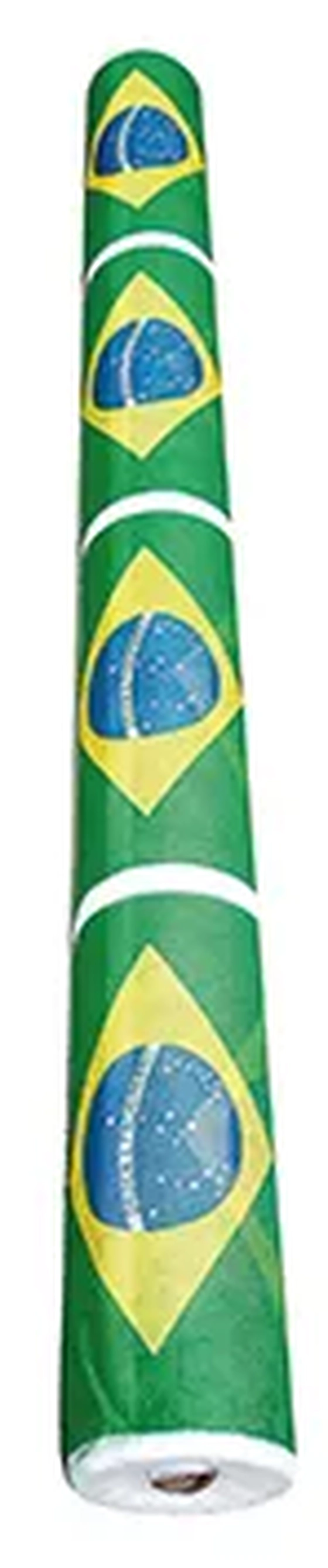 516B BOBINA TNT ESTAMPA BANDEIRA DO BRASIL PEQUENA 1.4MX50M