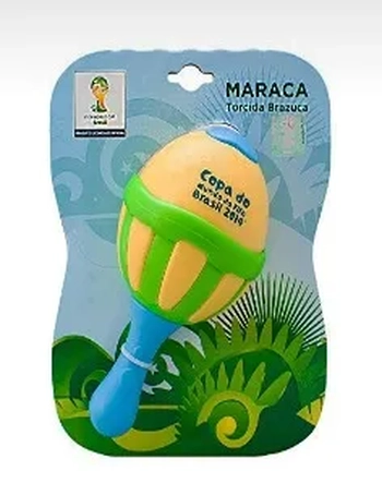 893 MARACA TORCIDA BRAZUCA