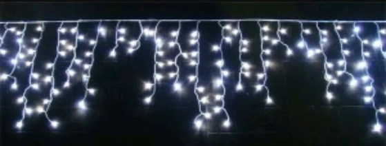 3005 CASCATA C/100 LED FIXO BRANCA 127V