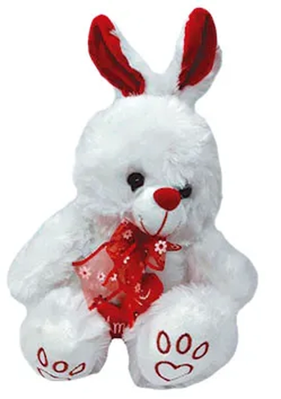 TP10318 COELHO PELUCIA C/LACO 23CM