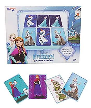 841413 JOGO DA MEMORIA FROZEN C/26 PECAS