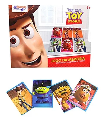 841418 JOGO DA MEMORIA TOY STORY C/26 PECAS