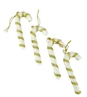 839927 ENFEITE BENGALA LISA C/FILETE 6.5CM C/6