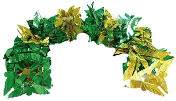 CP9195-4 GUIRLANDA EM PAPEL METALIZADO 3 METROS