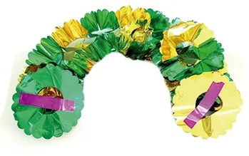 CP9195-2 GUIRLANDA EM PAPEL METALIZADO 3 METROS