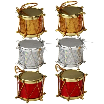 851803 ENFEITE TAMBOR/BOLA 4CM C/6