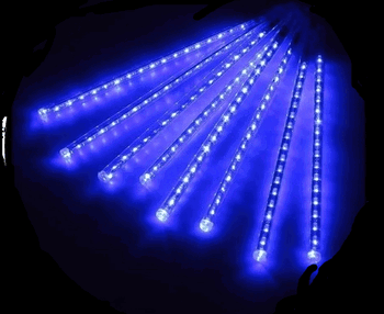 702 CASCATA C/08 BASTOES SNOWFALL AZUL BIVOLT