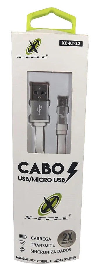 XC-KT-13 CABO DE DADOS USB MICRO USB 2.0A