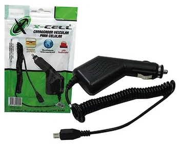 XC-CV/V8 CARREGADOR VEICULAR MICRO USB