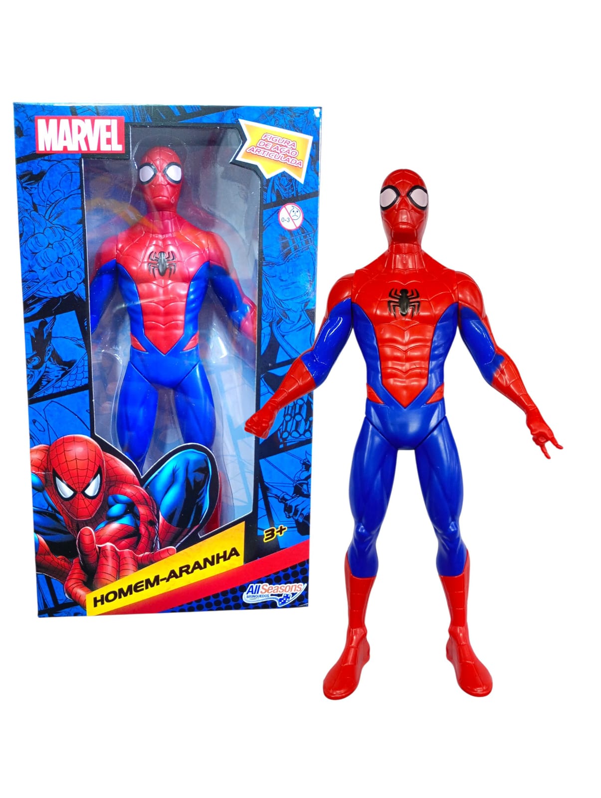 885220 BONECO MARVEL HOMEM ARANHA ALL SEASONS 22CM