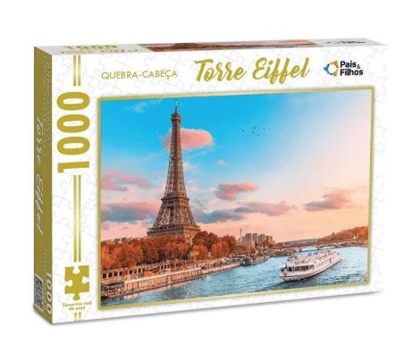 10775 QC QUEBRA-CABECA TORRE EIFFEL 1000PCS - PREMIUM