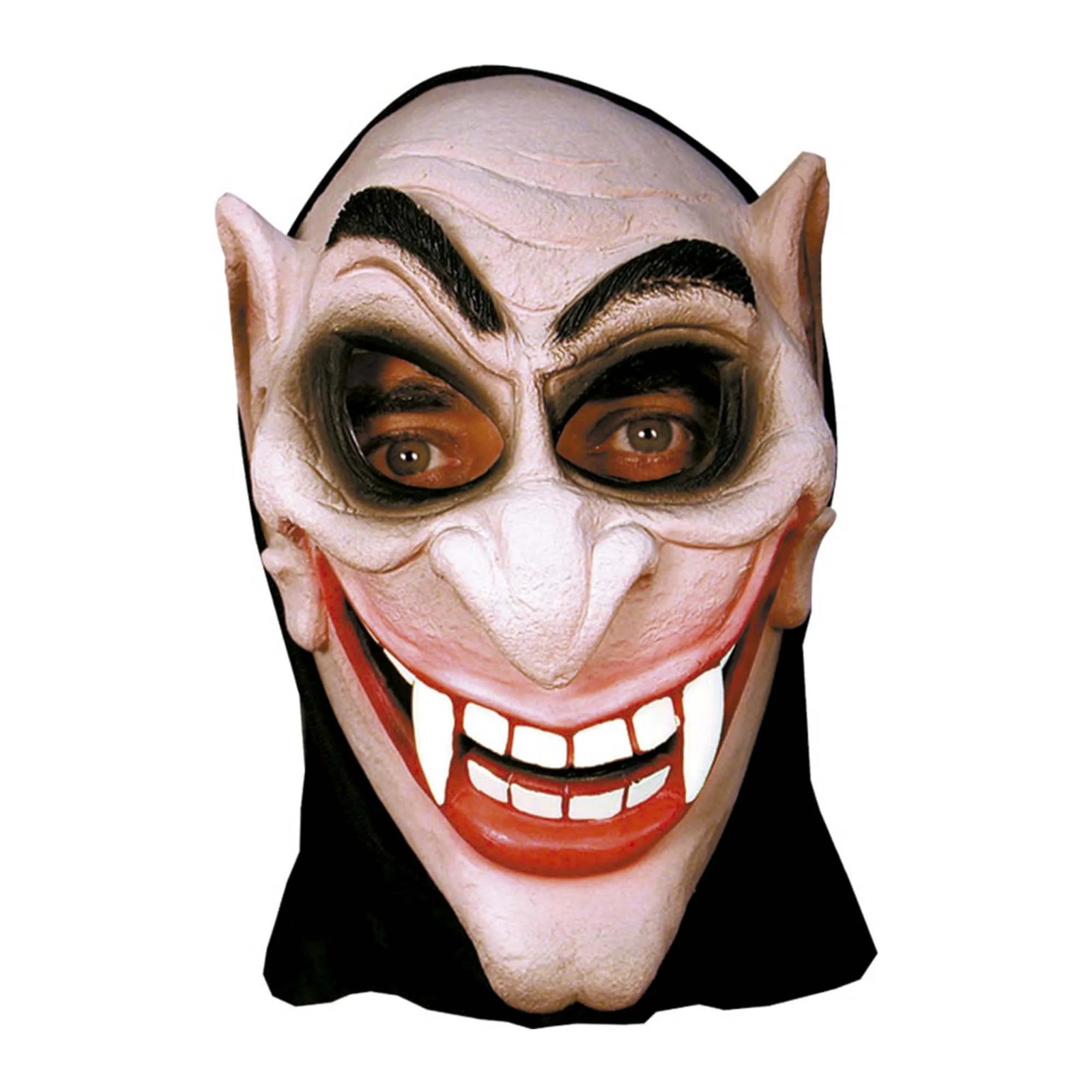 711 MASCARA LATEX C/CAPUZ VAMPIRO SARCASTICO