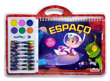 81197 ESPAÇO - AQUARELA COM GIZ