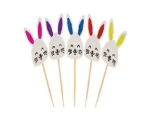 03061207 PALITO CABECA COELHO 5X15CM C/10