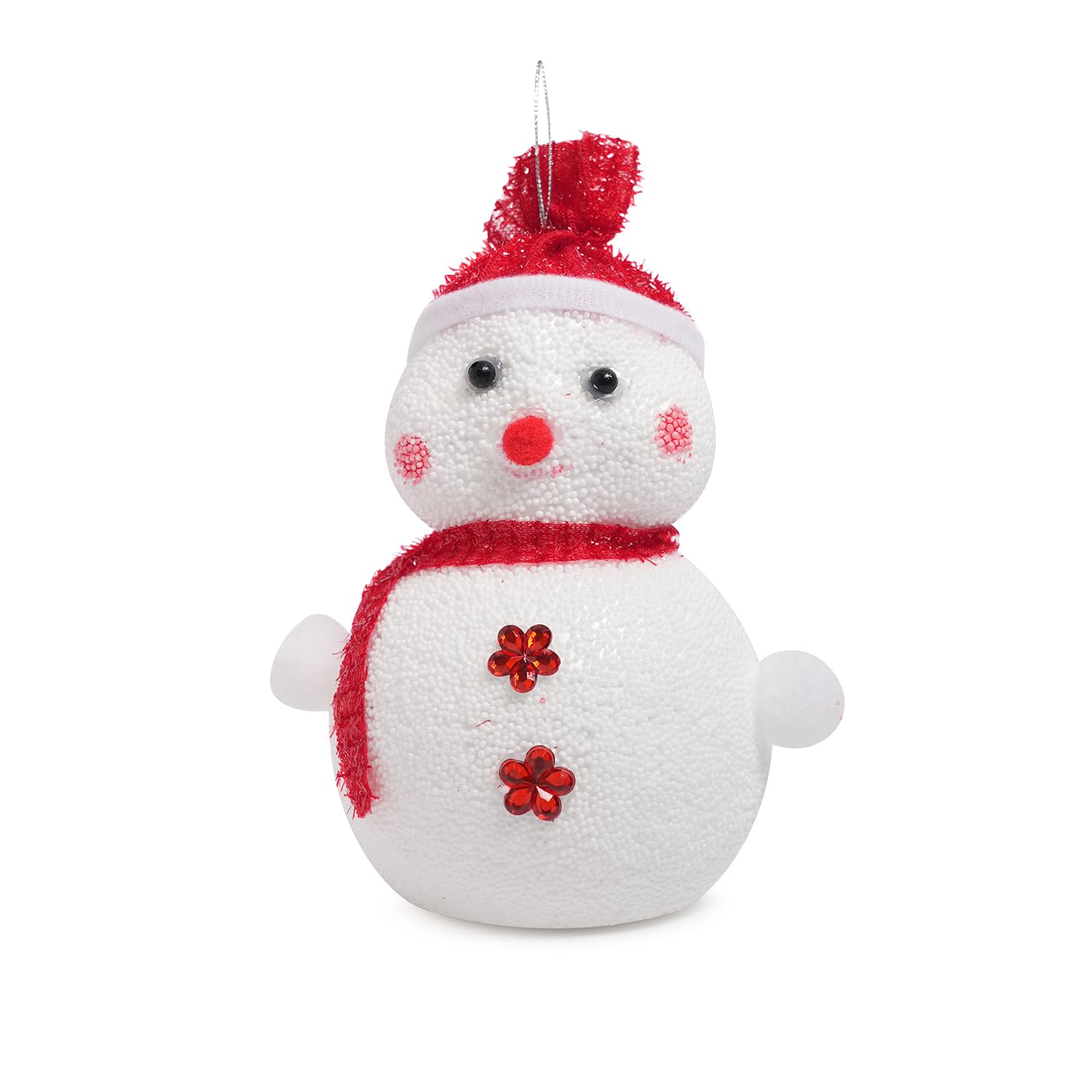 918277 ENFEITE BONECO DE NEVE 13CM