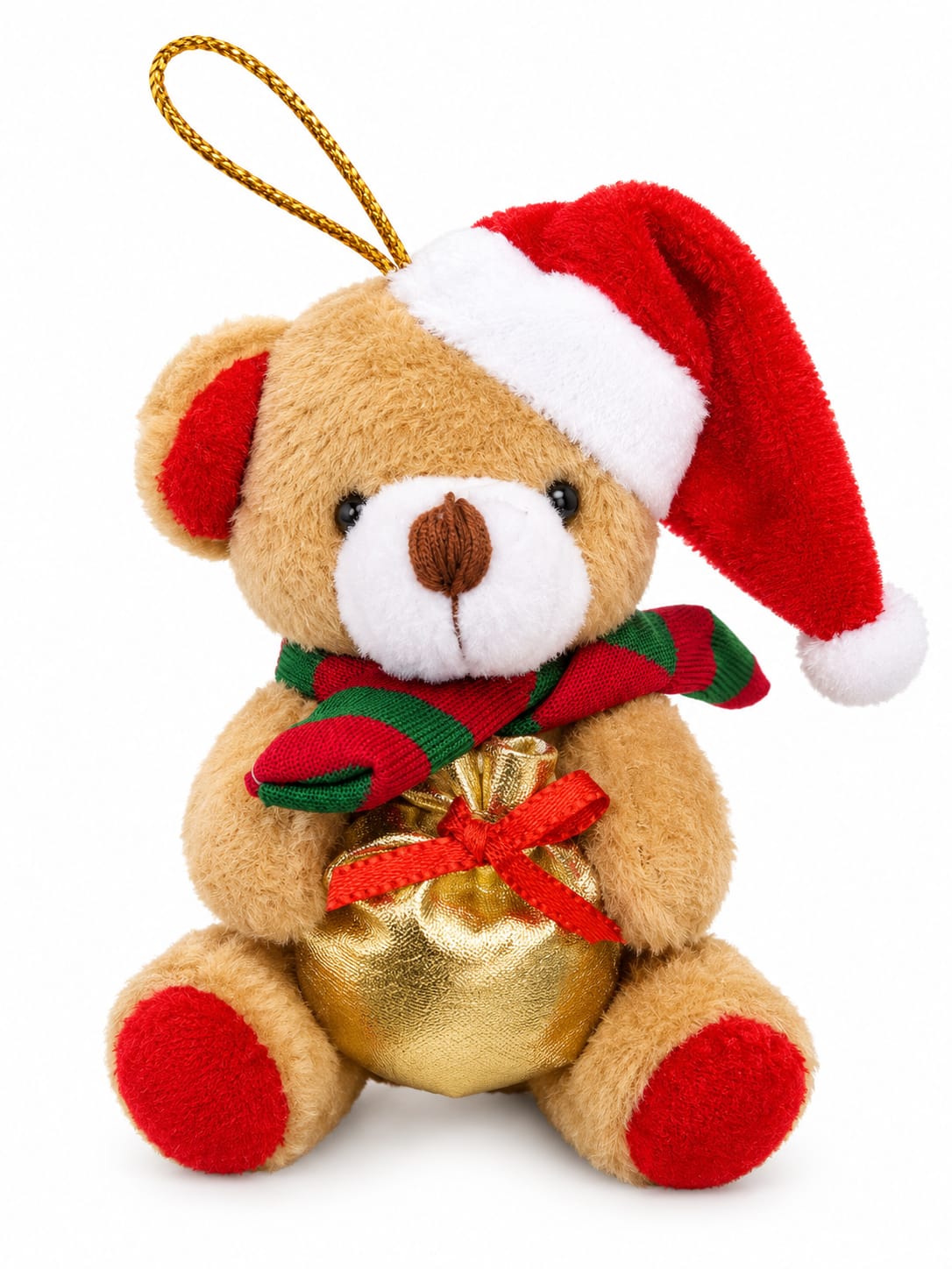 30600 ENFEITE ARV. URSO TECIDO 9CM 
