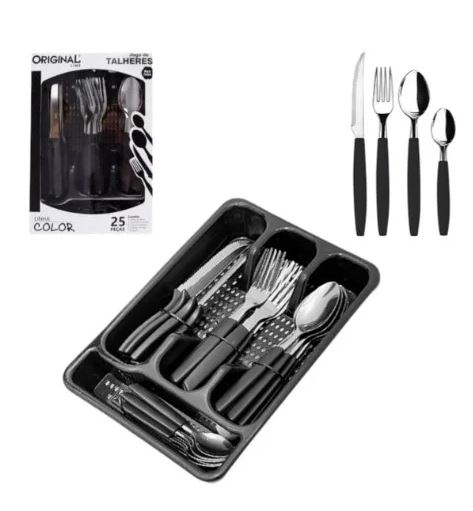 SL0194D JG TALHERES CL 25 PEÇAS 