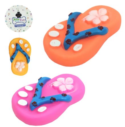 GU5333 BRINQUEDO PET CHINELO 12.5X7.2X3CM