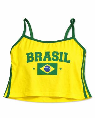 136 BLUSA FEMININA DO BRASIL TAM GG
