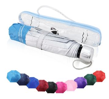 IS0006D GUARDA CHUVA NA BOLSINHA LAMINADO 7 VARETAS