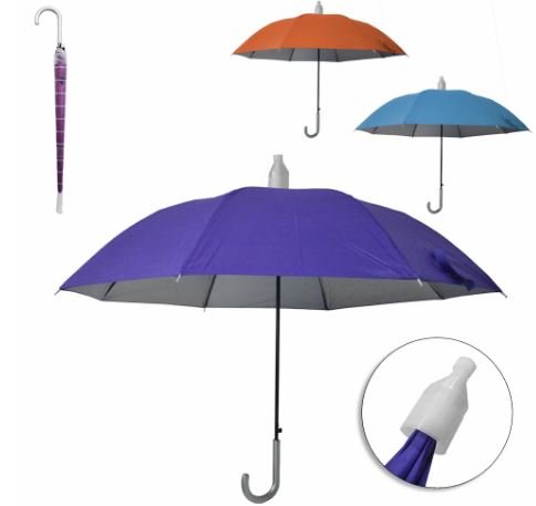 IS0016 GUARDA CHUVA DE POLIESTER 8 VARETAS
