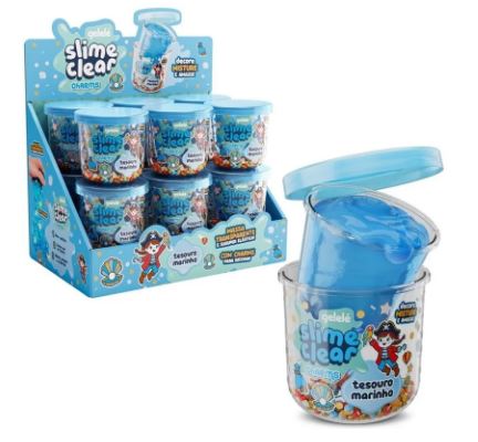 4114 SLIME CLEAR CHARMS 122G 4X12 TESOURO MARINHO