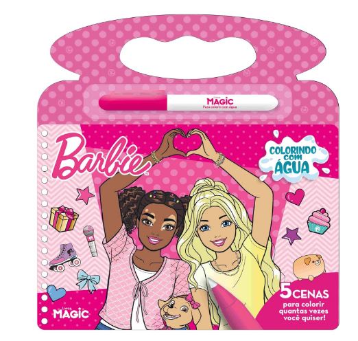 586383 LIVRO BARBIE COLORINDO COM AGUA 