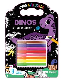 583849 KIT DE COLORIR - DINOSSAUROS
