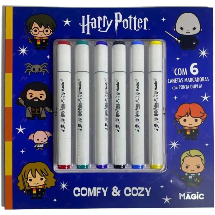 584204 HARRY POTTER COMFY AND COZY C/ 6 CANETINHAS 