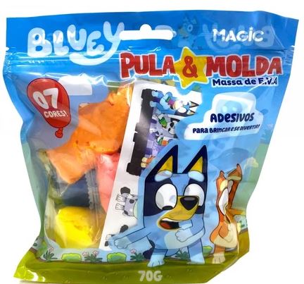 MASSA DE MODELAR EVA PULA E MOLDA