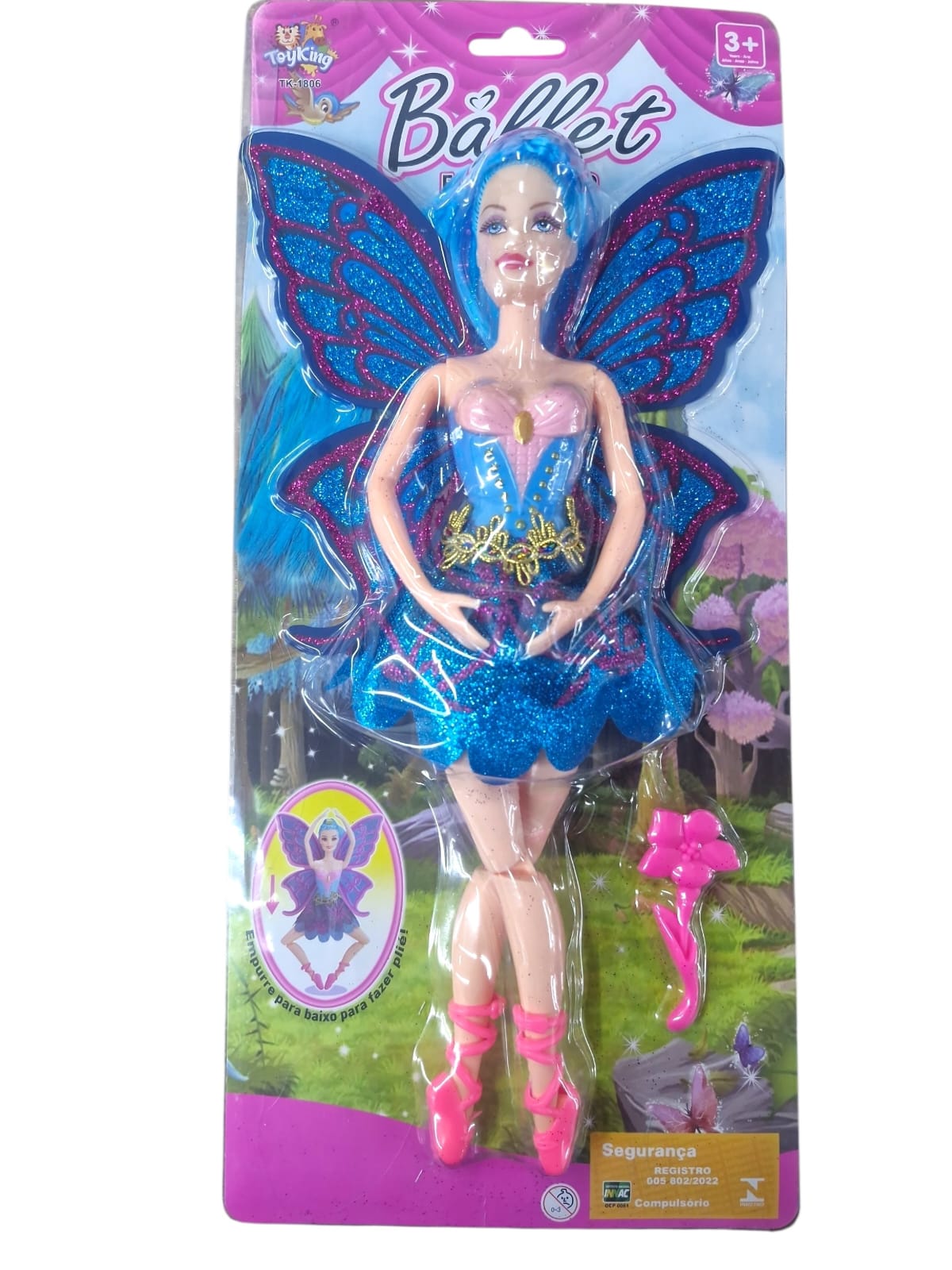 TK-AB1806 CONJUNTO BONECA DE PLASTICO
