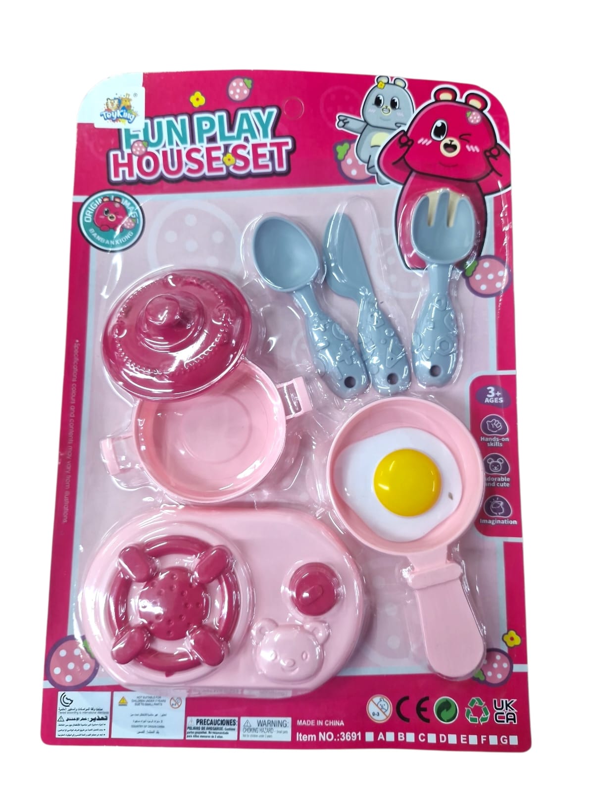 TK-AB9850 CONJUNTO COZINHA DE PLASTICO