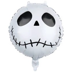 PF10404 BALAO METALIZADO MASCARA FANTASMA 45X53CM