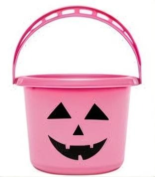 PF873RS BALDE DECORATIVA ABOBORA 17,5X14CM C/01- ROSA