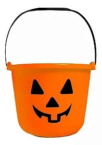 PF45214LR BALDE DE PLASTICO 20X15CM C/01 LARANJA