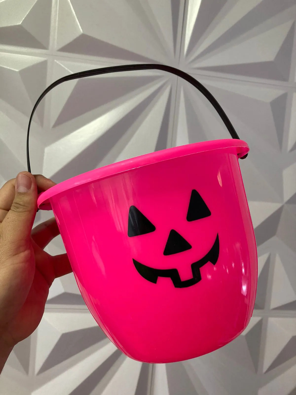 PF45214RS BALDE DE PLASTICO 20X15CM C/01 ROSA