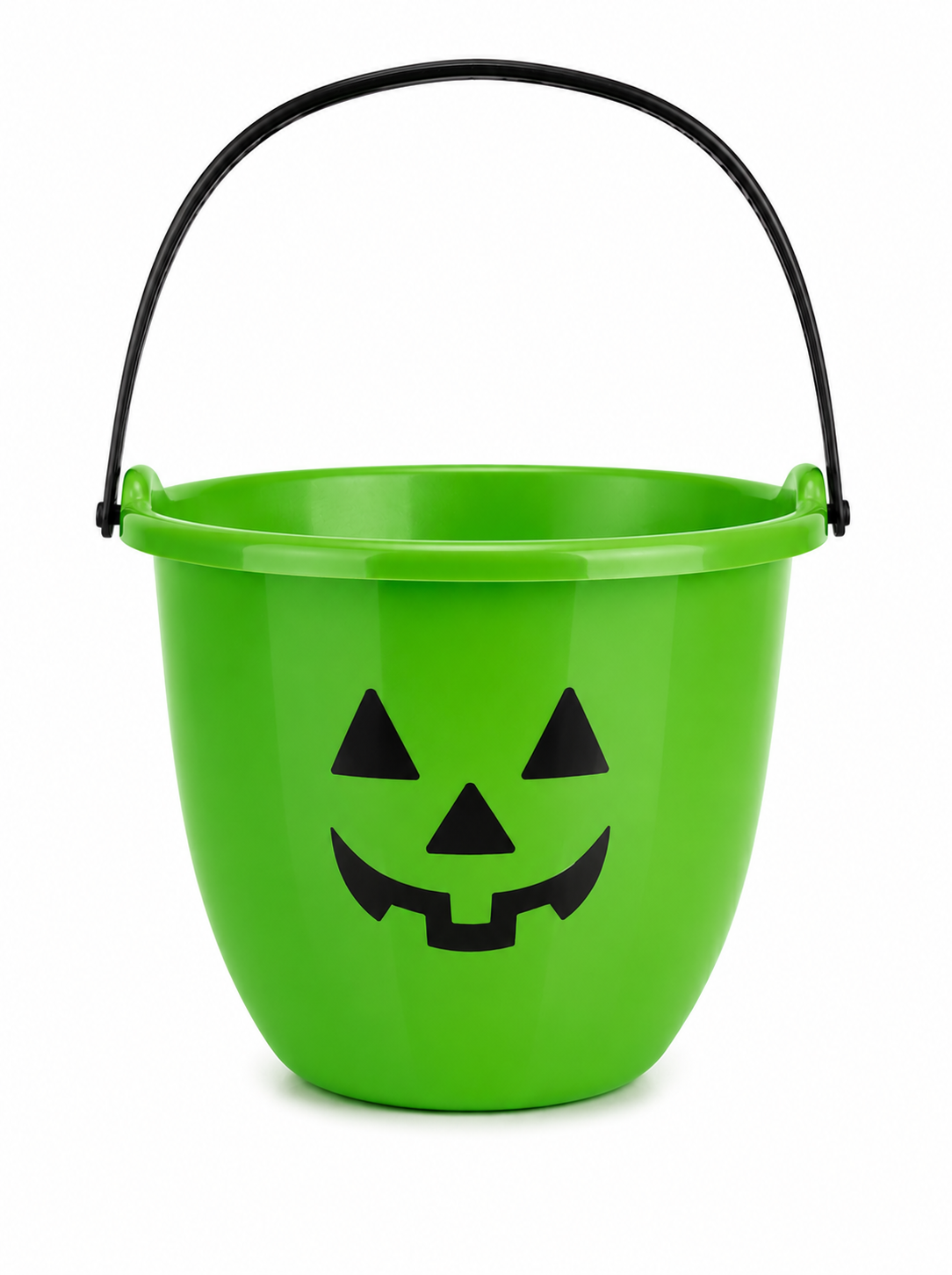 PF45214VD BALDE PLASTICO HALLOWEEN 20X15CM C/01 VERDE