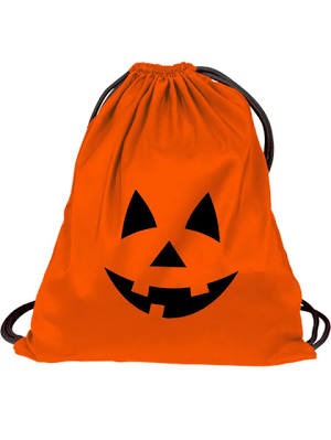 PF45701LR MOCHILA DIVERTIDA ABOBORA 35X45CM - LARANJA