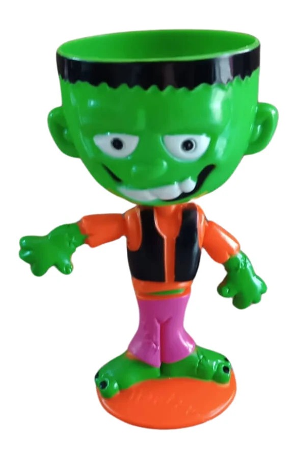 PF45187VD TACA PLASTICO HALLOWEEN-VERDE