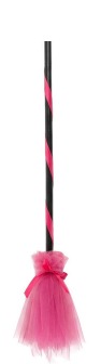 PF45841RS VASSOURA BRUXA VOADORA 80CM- ROSA