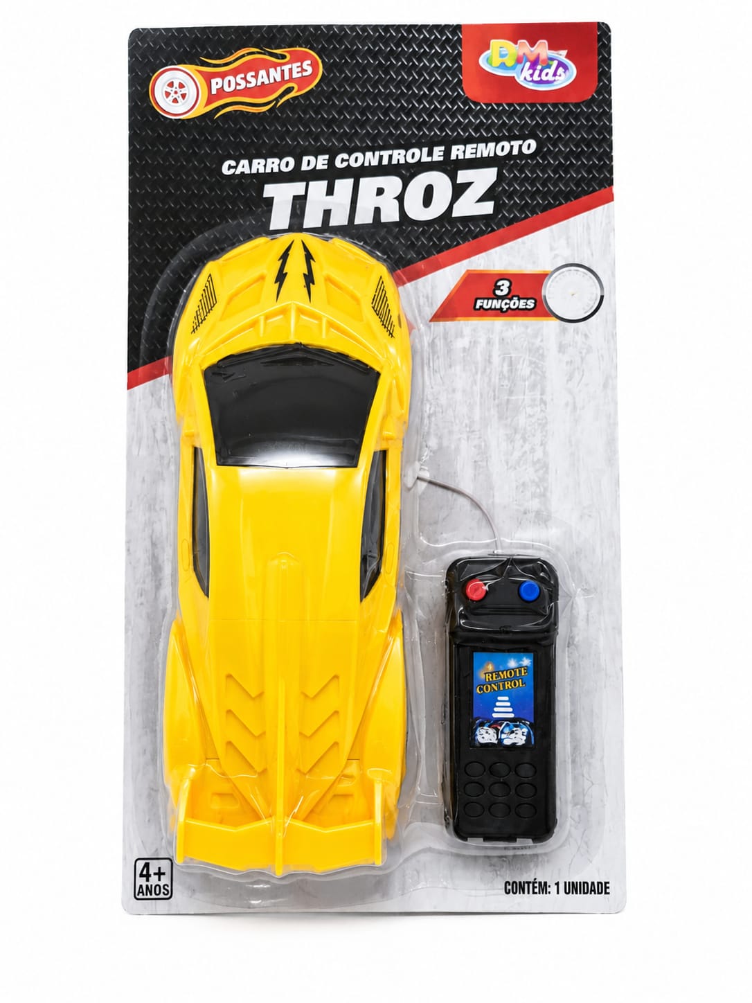 WB11703 CARRO C/ CONTROLE C/ FIO 3 FUNCOES